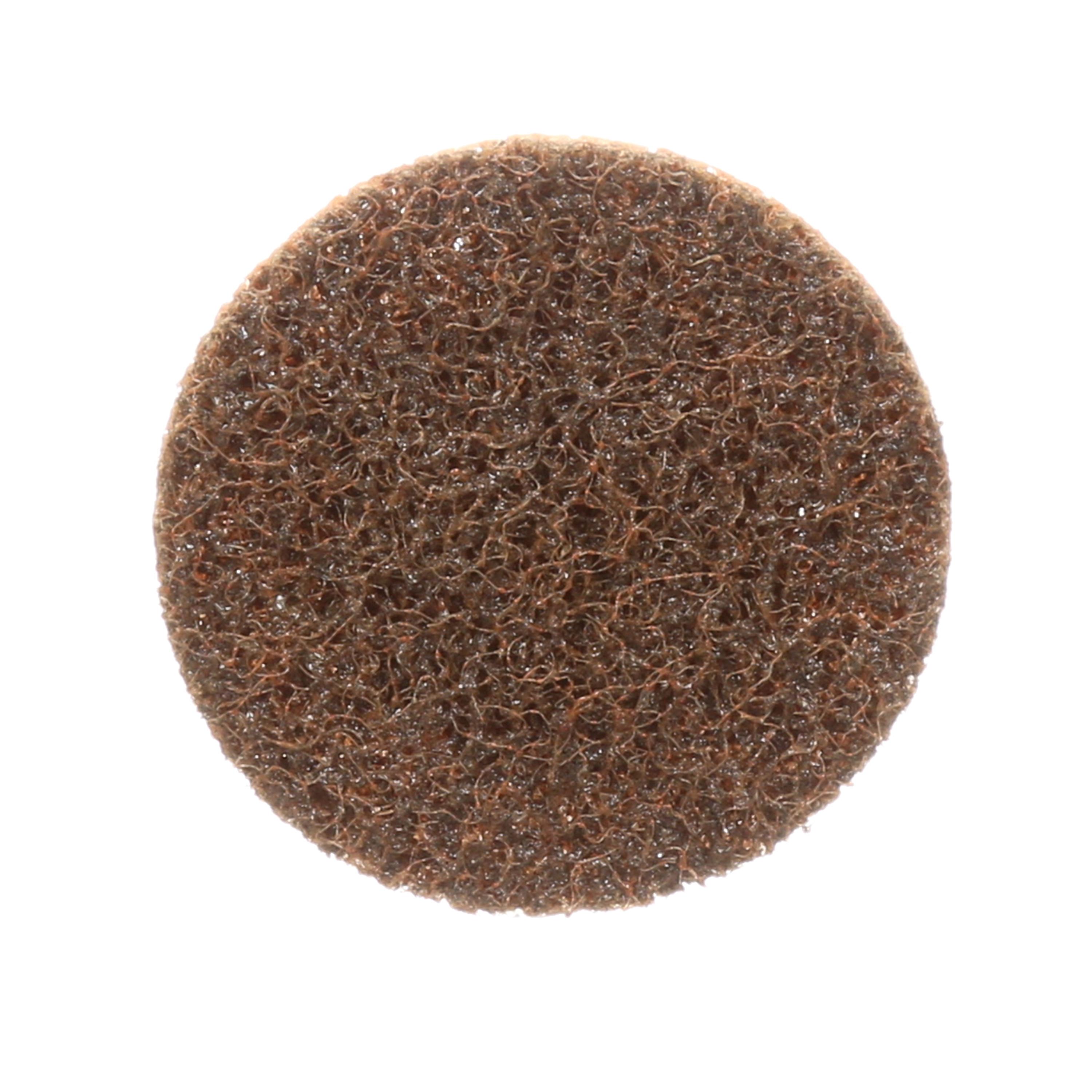 3M 7000000752 SC SE Durable Non-Woven Surface Conditioning Disc, 2 in Dia Disc, Coarse Grade, Aluminum Oxide Abrasive, Type TR Attachment - Non-Woven Abrasive Quick-Change Discs